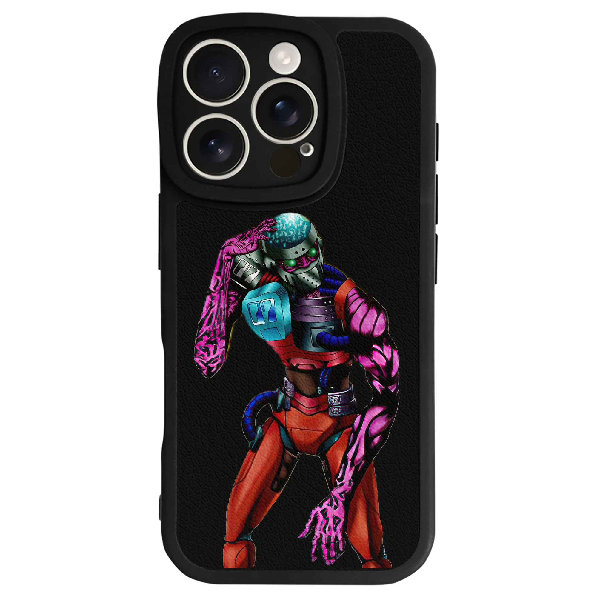 （画像用） 遊☆戯☆王 Yu-Gi-Oh! 【iPhone 16シリーズ対応】シリコンスマホケース（レザー調） 材質：シリコン